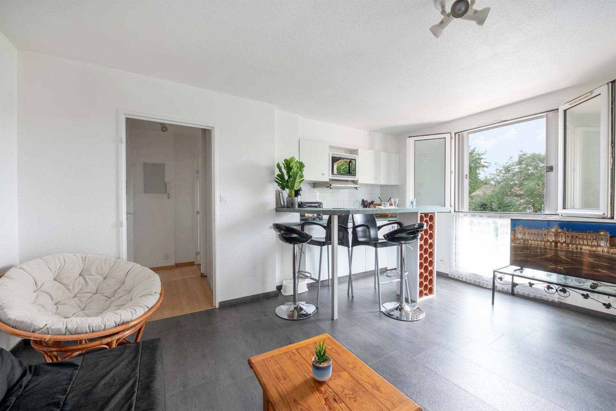 圖盧茲T2 Rangueil - Terrasse + 2 Parkings - 4 Personnes公寓 外观 照片
